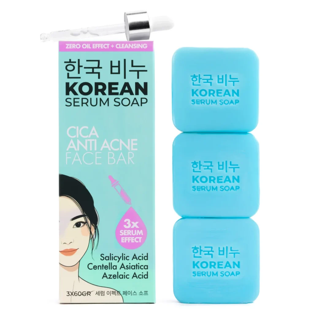 KOREAN SERUM SOAP CICA ANTI ACNE