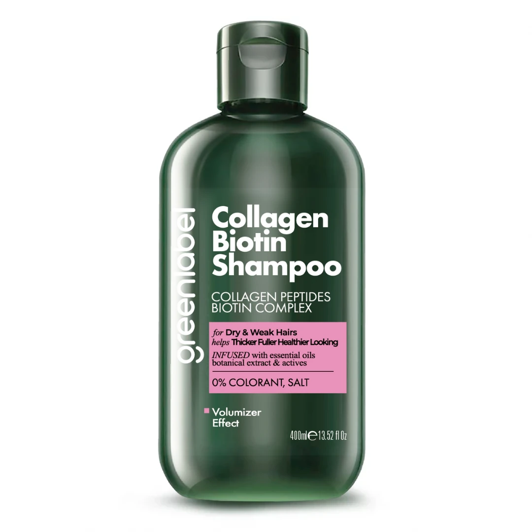 Collagen and Biotin Paraben-free Salt-free Volumizing Shampoo 400 ml