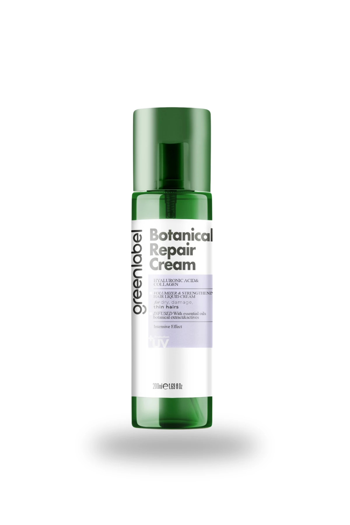Repairing - Plumping - Protective Liquid Conditioner Against UV Rays - Botanical Repairing Cream 200 ml with Collagen and Hyaluronic Acid Repairing - Plumping - Protective Liquid Conditioner Against UV Rays - Botanical Repairing Cream 200 ml with Collagen and Hyaluronic Acid